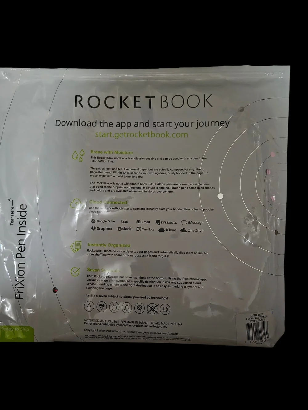 Rocketbook Reusable Notebook - Picture 2 of 7